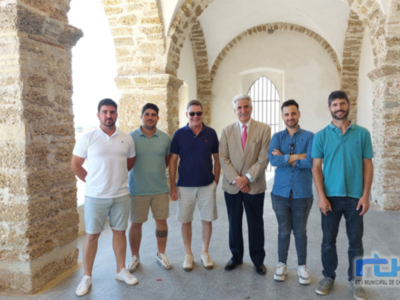 Recepcionadas las obras de consolidación estructural de la cimentación del Castillo de Chipiona