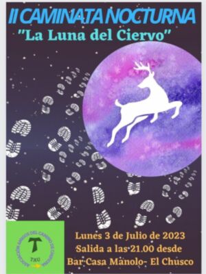 Amigos del Camino de Santiago organizan la caminata nocturna ‘La Luna del Ciervo’