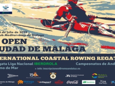 Open Ciudad de Málaga y Andaluz de remo de mar