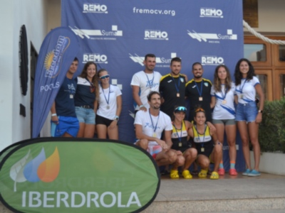 El remo sevillano clasifica tres botes para el Europeo de remo de mar