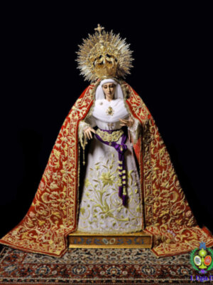 Entrega de Fajín Honorario a Nuestra Señora de los Dolores de la Hermandad de San José Obrero de Sevilla