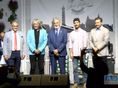 José Mercé en la inauguración de la nueva sede de su peña: “Hoy es un día en que mi corazón está lleno de felicidad”