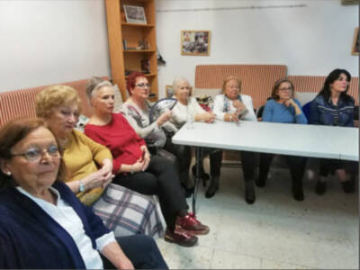Encuentro esperado con los amigos  de la Asociación Círculo abierto y Ateneo de Triana