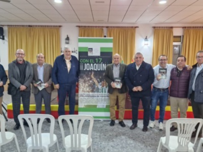 Gran éxito en la presentación en Lora del Río “Con el 17…¡¡¡Joaquín!!!” 