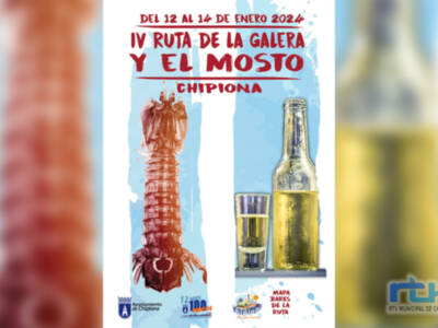 Una treintena de establecimientos de Chipiona participan este fin de semana en la Ruta de la Galera y el Mosto 