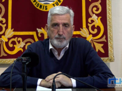 Luis Mario Aparcero informa sobre las gestiones para solucionar la prohibición de uso de agua de riego agrícola por exceso de consumo