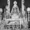 Altar de cultos para el Septenario de la Titular Mariana de la Hermandad de la Soledad  Ilipense