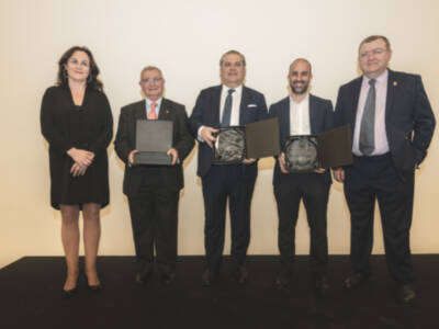 EL COLEGIO DE INGENIEROS INDUSTRIALES DE ANDALUCIA OCCIDENTAL PREMIA A ANTONIO SÁNCHEZ MARTÍN, A LA EMPRESA HIDRAL y A ALFONSO GARCÉS LÓPEZ-ALONSO