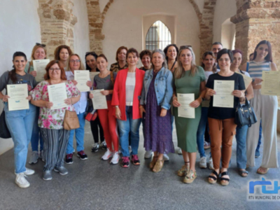 37 personas reciben sus certificados de un curso de prevención de riesgos laborales en el sector de la limpieza promovido por Igualdad