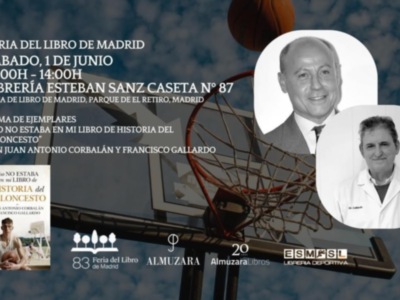 Francisco Gallardo firmará ejemplares con Corbalan en la Feria del libro de Madrid  este fin de semana 