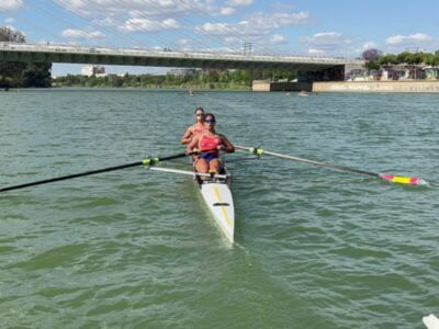 Triple Final A en el Europeo juvenil de remo