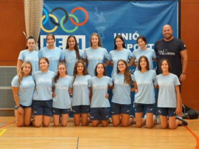 El Club Waterpolo Dos Hermanas PQS se abona a la antesala de la lucha por el podio en el Campeonato de España cadete femenino
