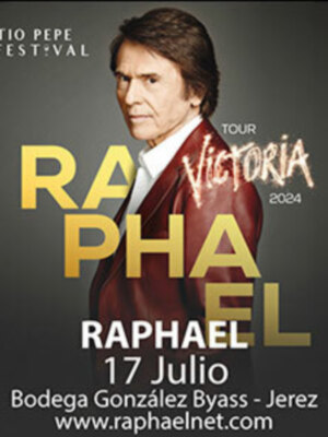 RAPHAEL VUELVE a LA X EDICIÓN DE TÍO PEPE FESTIVAL