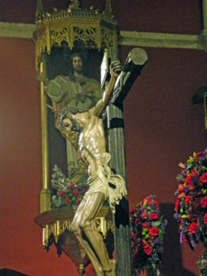 Misa mensual del Grupo de Fieles del Santismo Cristo del Buen Fin en Alcalá del Río