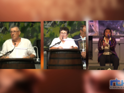 Luis Franco, Caridad Miranda y Samuel Serrano protagonizan la exaltación al vino moscatel de Chipiona