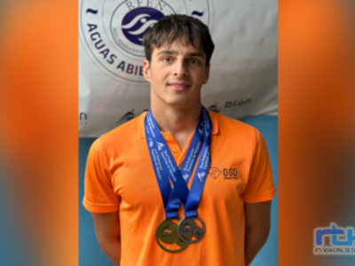 El nadador chipionero Antonio Luis López Díaz se proclama Campeón de España de Aguas Abiertas en su categoría junior 2  