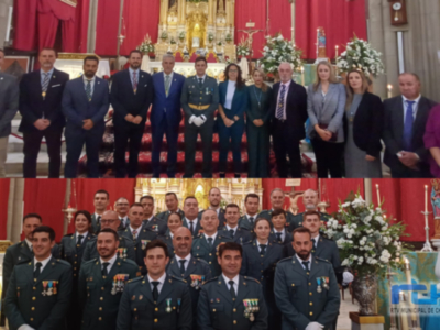 El Santuario de Regla fue escenario el sábado de la misa solemne de la Guardia Civil por el Día de la Hispanidad y el de su patrona