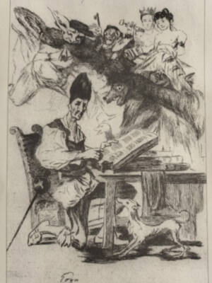 Goya: “El Cardenal Cazurro”