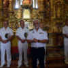 Homenaje a la patrona de los marinos en la histórica capilla de la Virgen del Buen Aire