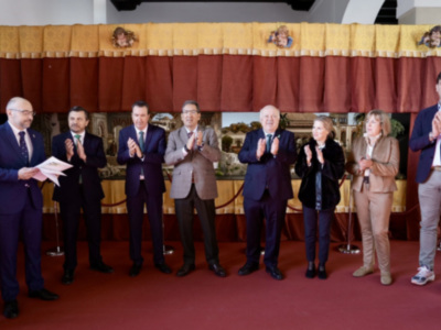 La Fundación Cajasol colabora con el primer belén monumental del Parlamento de Andalucía