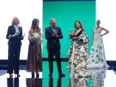 El alcalde de Sevilla, la actriz sevillana Paz Vega y Raquel Revuelta inauguran la 30ª edición de la Semana Internacional de la Moda Flamenca