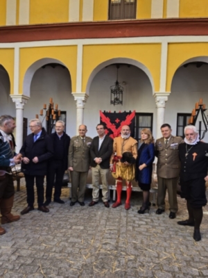 El pintor Roelas homenajeado el Día de los Tercios por  María Fidalgo