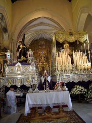  Miércoles Santo en Alcalá del Río la Hermandad de los Pescadores revive su antiquísima tradición