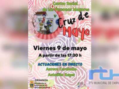 Isabel M.ª Fernández presenta la convivencia de la Cruz de Mayo de las personas mayores de Chipiona