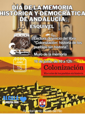 La memoria toma la palabra en Alcalá del Río, arte, cine y testimonio contra el olvido