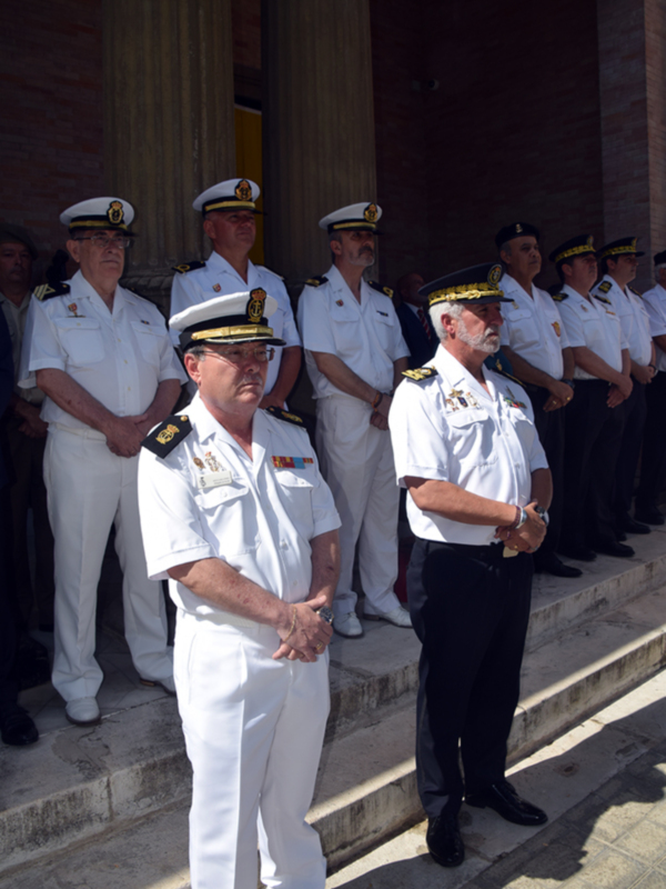 Acto conmemorativo en Sevilla en honor a los caídos en la Batalla de Santiago de Cuba