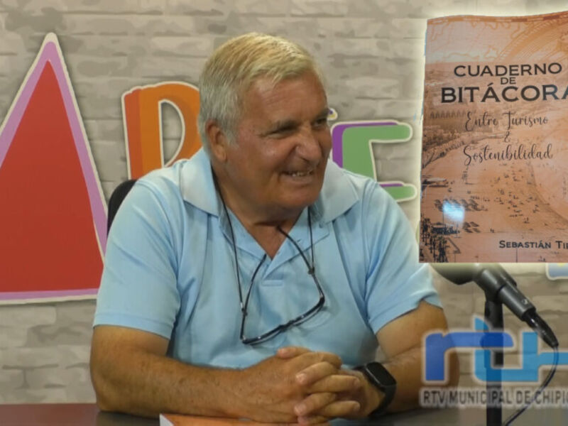 Sebastián Tirado anuncia que el lunes verá la luz su libro ‘Cuaderno de Bitácora 3. Entre Turismo y Sostenibilidad’