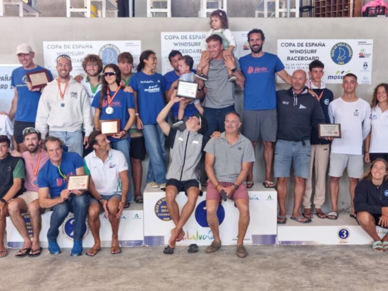 La flota andaluza domina la Copa de España de la clase Raceboard en El Puerto de Santa María