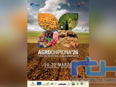 Joaquín Camacho Márquez, Dolores Torreño Mellado y Flores Santamaría recibirán los galardones de Agrochipiona 2026