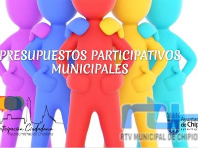Mañana abre el plazo de presentación de solicitudes para formar parte del Grupo Motor de los Presupuestos Participativos de Chipiona