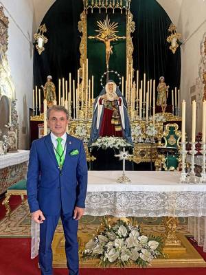 La Hermandad de la Vera-Cruz de Alcalá del Río designa a Rafael Jesús Bernal como exaltador en sus cultos de mayo 