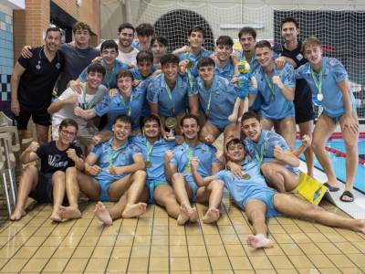 El Club Waterpolo Dos Hermanas PQS, campeón de la Liga Andaluza juvenil masculina