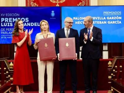 Entrega de la XV edición de los Premios "Luis Carandell" de Periodismo Parlamentario