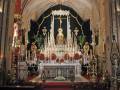 El altar de cultos mayores de la Hermandad,de Vera-cruz de Alcalá del Rio patrimonio, simbolismo y devoción en torno a los Sagrados Titulares