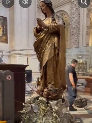 Así se prepara la Catedral de Sevilla para la procesión del Corpus Christi
