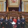 La Orden de los Reales Tercios de España realiza una visita institucional al Congreso de los Diputados.