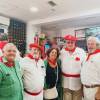 El Hogar Navarro de Sevilla inaugura los Sanfermines con el tradicional chupinazo en el barrio de Nervión