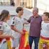 Sevilla celebra con entusiasmo y civismo la victoria de España