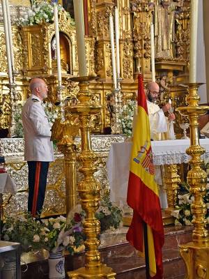La Comandancia Naval de Sevilla celebra una solemne Eucaristía en honor de la Virgen del Carmen en la Capilla de los Marineros