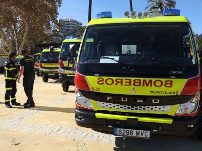 Bomberos de la provincia de Cádiz se desplazarán a Ávila a colaborar en la extinción del mayor incendio declarado en España