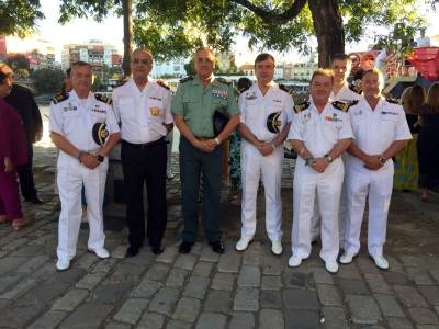 La Comandancia Naval de Sevilla conmemora la festividad de la Virgen del Carmen con una solemne travesía por el Guadalquivir