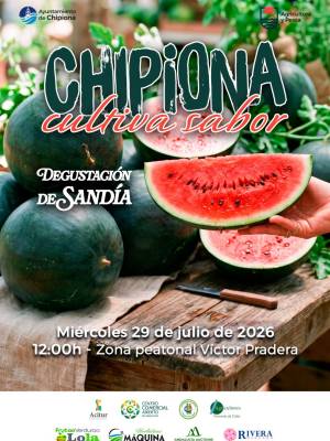 Mañana miércoles tiene lugar una degustación de sandía, la primera de las programadas en la campaña ‘Chipiona Cultiva Sabor’