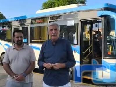 El alcalde de Chipiona anuncia que ya está en marcha la linea 3 del servicio de autobús urbano