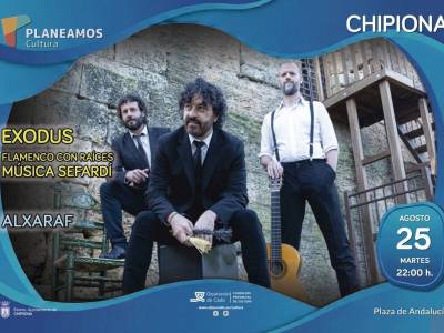 El ciclo Música al Fresco de la Delegación de Cultura cierra mañana con ‘Éxodus’, un concierto de música sefardí del trío Alxaraf 