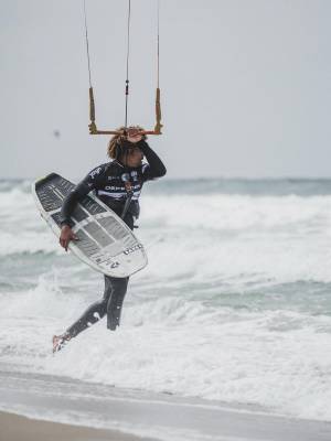 El Club Náutico Sevilla, podio en la Copa del Mundo de kitesurf