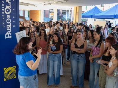 Más de 2.500 estudiantes estrenan campus en las Jornadas de Bienvenida de la Pablo de Olavide